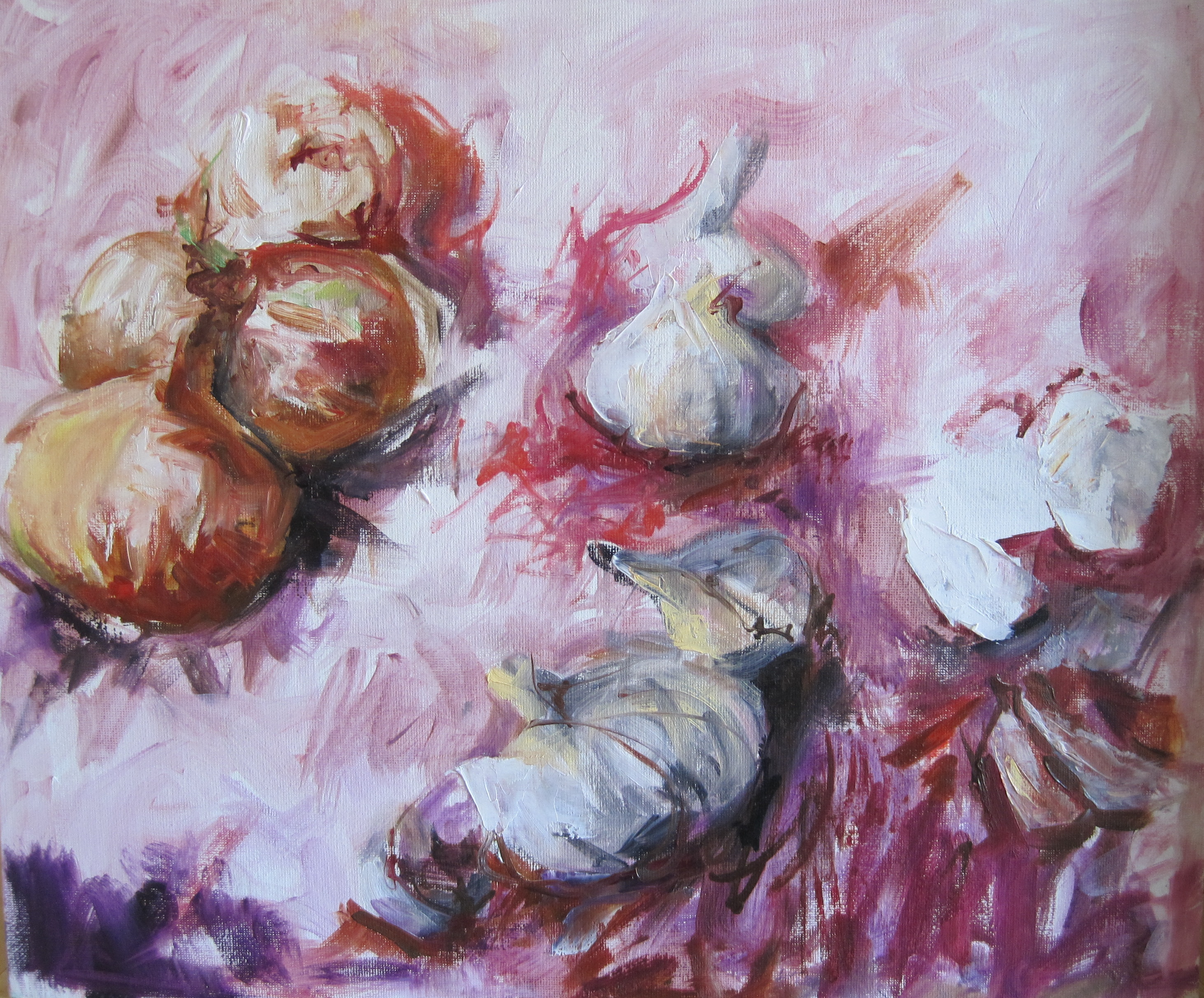 Nature morte aux oignons